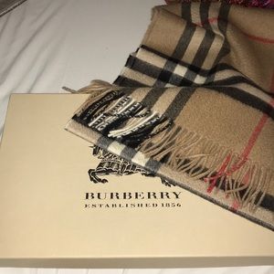 Giant Burberry Cashmere scarf!!